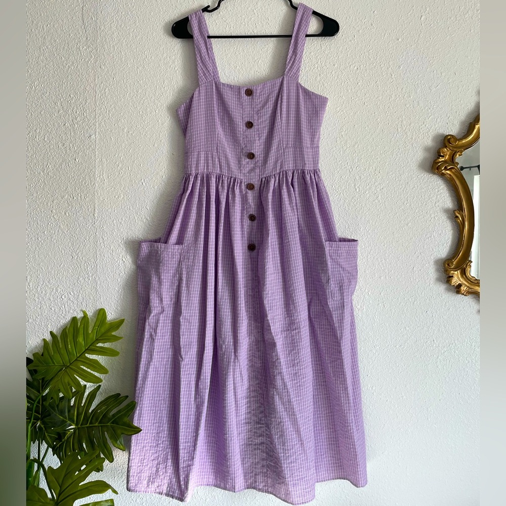 Nasty gal Size 6 maxi dress with pockets